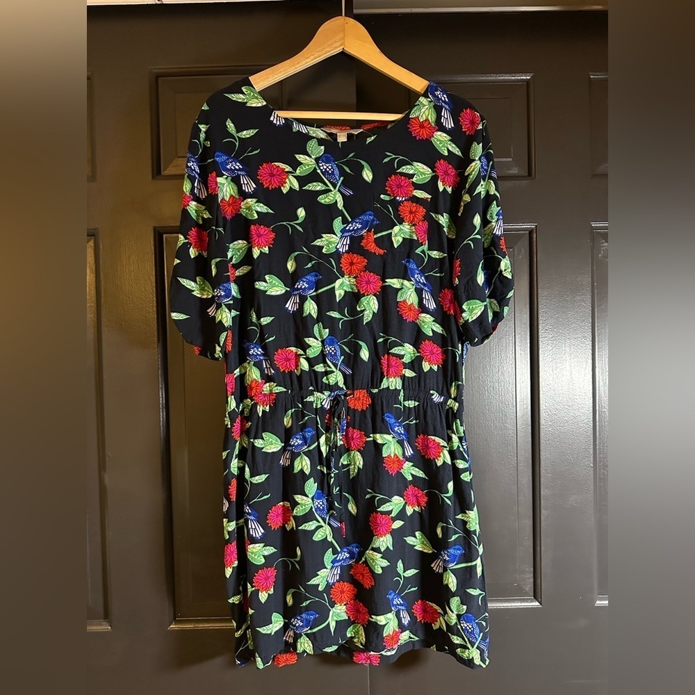 Banana Republic Dress Hawaiian /Flowers size M (b4